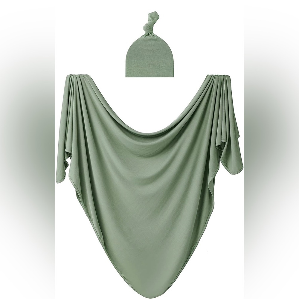 Baby Swaddle & Hat